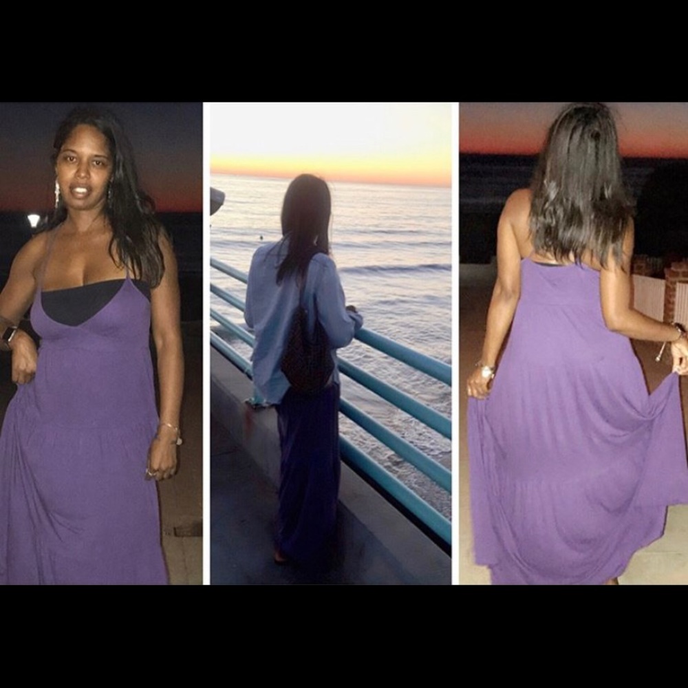 Purple summer dress 👗